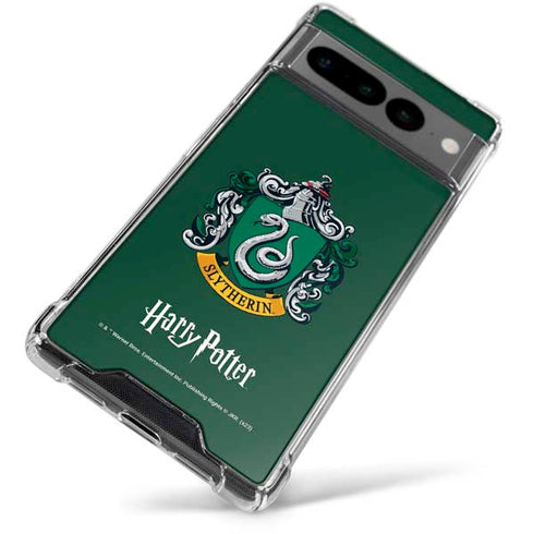 Wizarding World Harry Potter Slytherin House Crest Google Pixel 7 Pro Clear Case